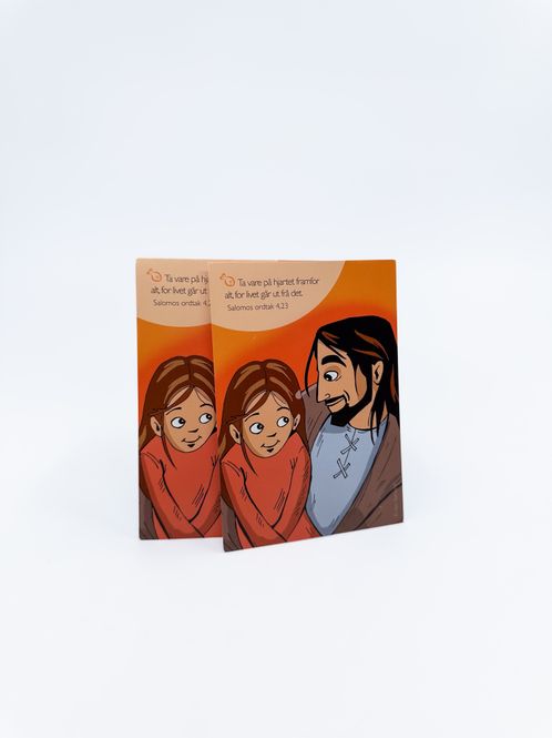 Hovedbilde 10 pk Supersetningskort Ordspråkene 4,23