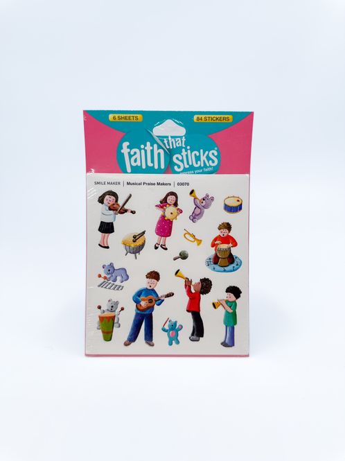 Hovedbilde Klistremerker Barn musikk